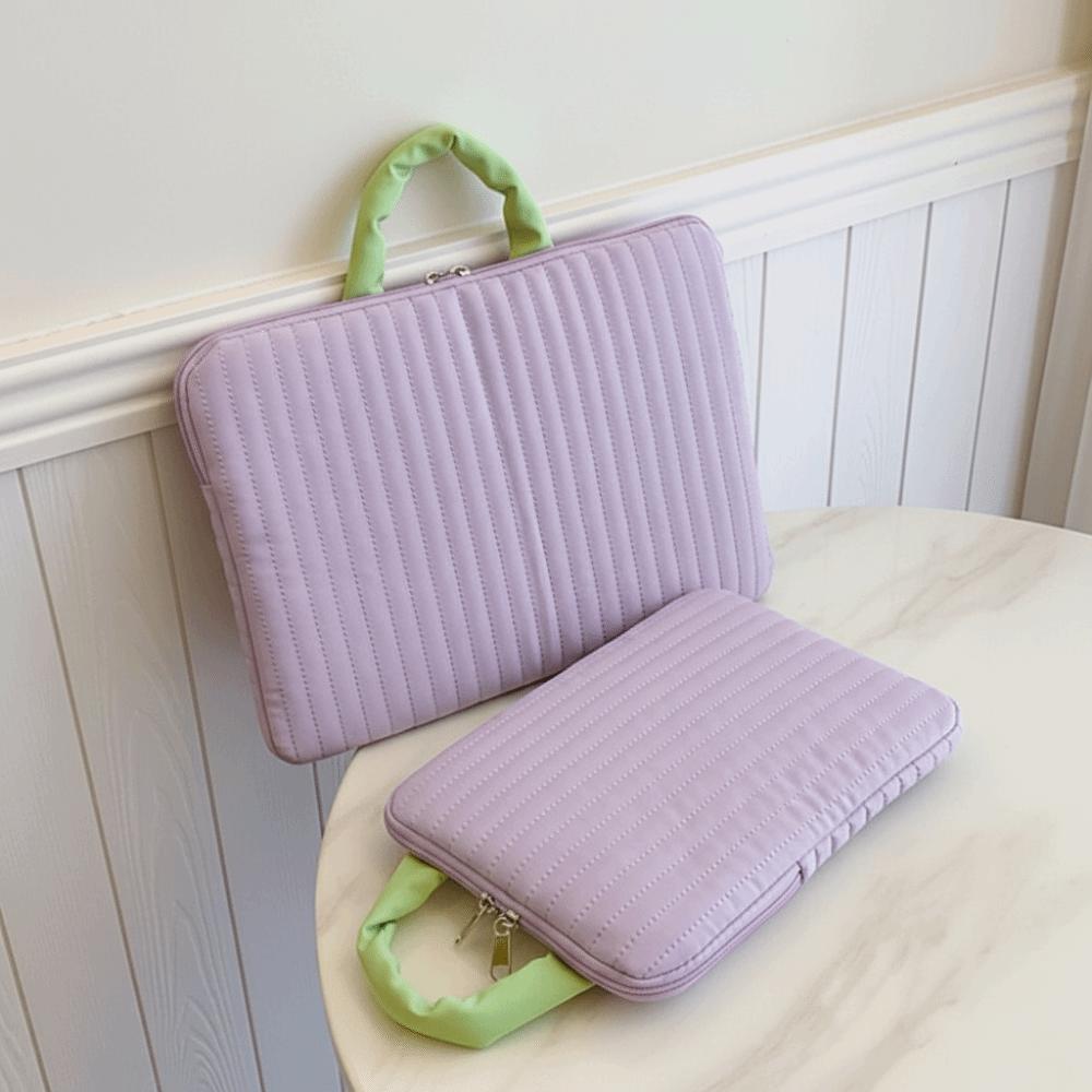 Portable Laptop Sleeve Cover Bag Korean Style Lightweight Computer Protective Case Shockproof Soft Case Notebook Sleeve Pouch