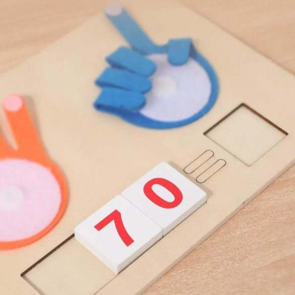 Finger Counting Design Math Learning Games Intellectual Development Toys For Toddlers