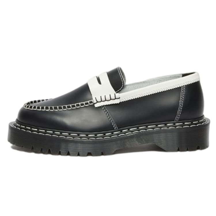 

Доктор. Кожаные лоферы Martens Низкий верх Повседневная обувь Лоферы унисекс Черный 27334009 42