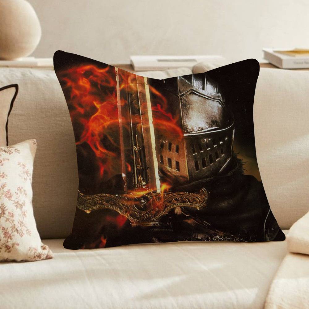 Dark Souls Retro Art Cushion Cover X Polyester Sofa Cushions Decorative Throw Pillows Home Decoration Pillowcover
