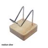 Beech Wood Display Stand for Crystals, Minerals, and Metal Ore Specimens
