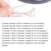1Pcs 1 Meter Speaker Lead Wire 8/12/16/24/28/32 Strands Repair Braided Copper Wire Copper Speaker Cable for 4-18 Inch Speakers