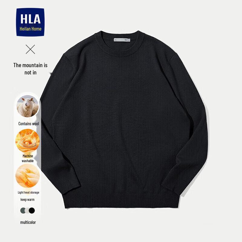 

HLA Men s Fall Crew Neck Knit Sweater L