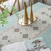 Ethnic Style Linen Washable Table Cloth American Pastoral Tea Party Household Tablecloth Rectangular Coffee Table Cloth Tablecloth