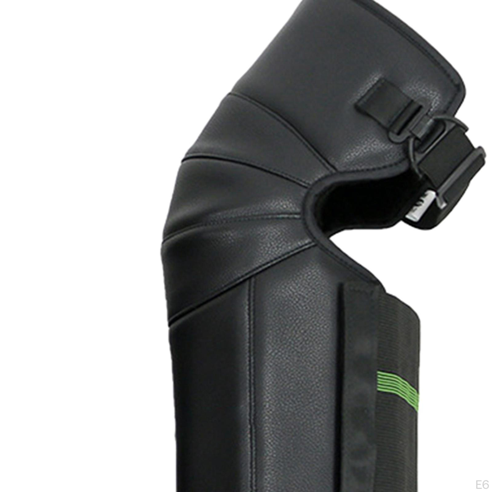 Прочные наколенники для мотоциклов для активного отдыха PU Leather Reflector — фото 7