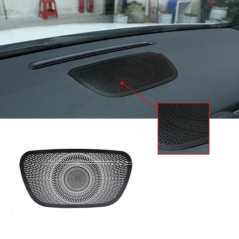 Dashboard Speaker Grille Aluminium Alloy Car Dash Audio Speaker Cover Trim Sticker For Mercedes Benz B Class W247