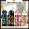 Xiaomi Kids Water Bottle Cute Capybara Cartoon Plastic Cup HDERT5 Straw & Hand with Large Water Cute Capybara Rainbow Outdoor Portable Bottle