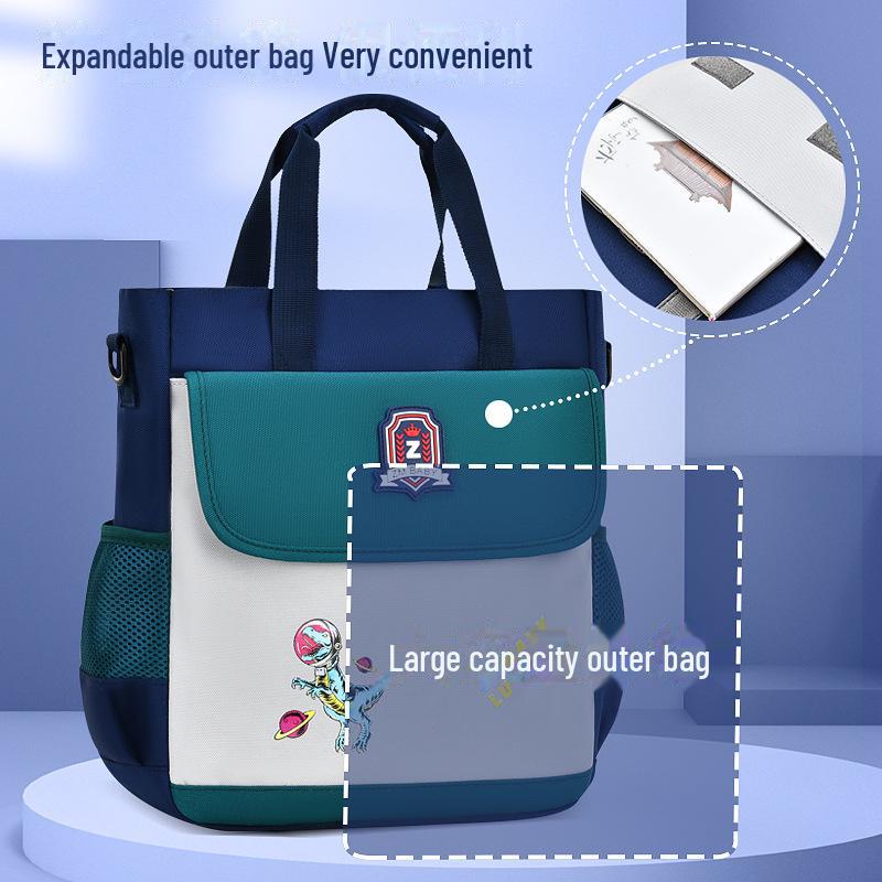 Torba crossbody z nadrukiem kreskówkowym na zajęcia korepetycyjne i szkoleniowe dla dzieci