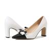 Women Plus Size Work Shoes High Heel Office Temperament New 7.5cm Heel WZ