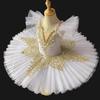 Tutu Balet Profesional Fete Lebăda Albă Lac Plăcintă Tutu Rochie Petrecere Balerină Copil Copii Costum Dans Balet