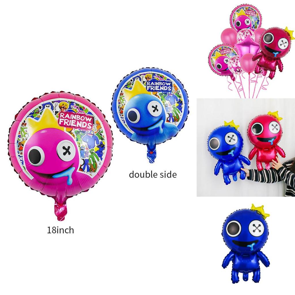 Roblox Rainbow Friends Reusable Ballons Xmas Birthday Party Prop Home Decorations