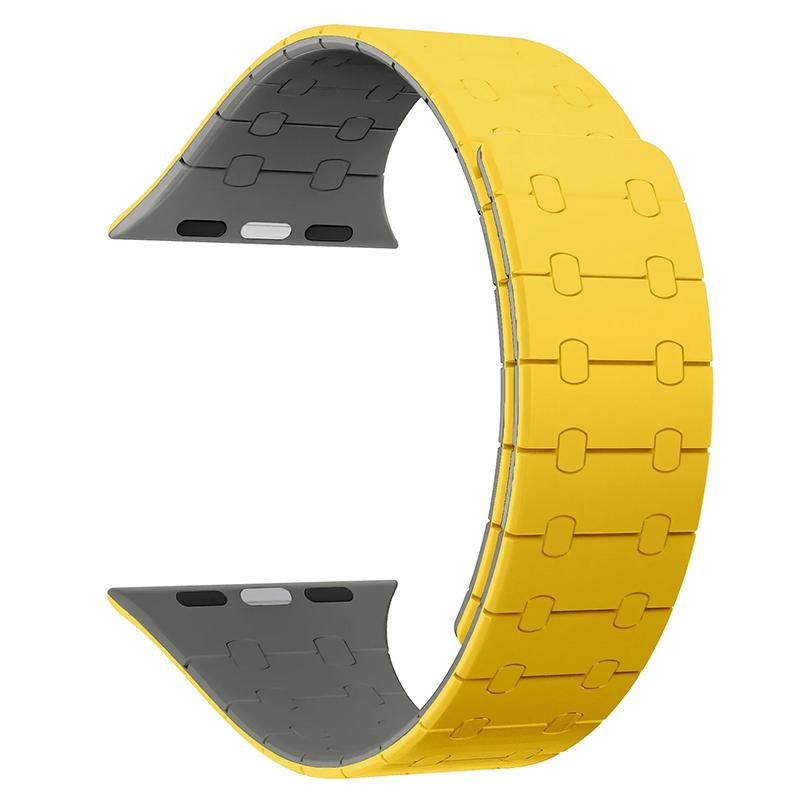 Silicone Magnetic Strap for Apple Watch Band Ultra 2 49mm 44mm 40mm S10 46mm 42mm 41mm 45mm Bracelet IWatch Series 9 8 7 6 SE 5