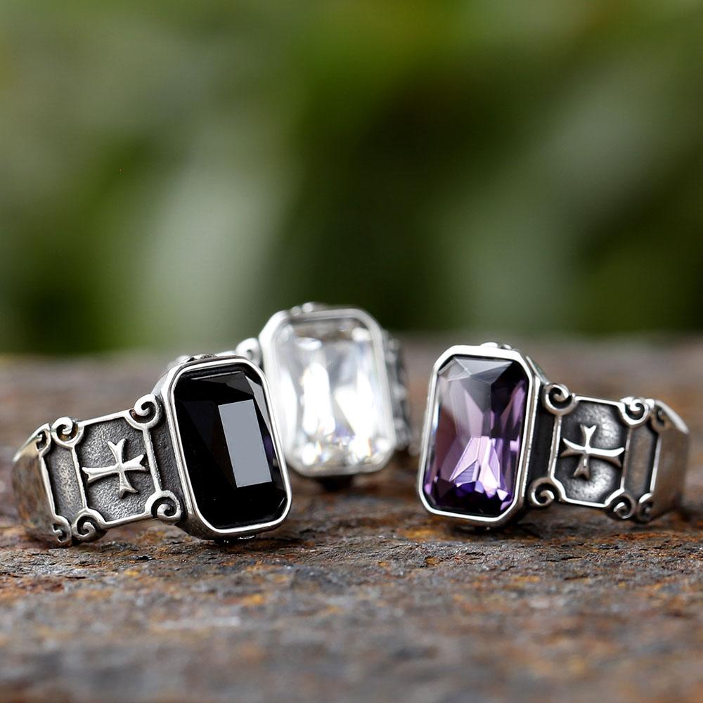 Fashion 2026 New Vintage 316L Stainless Steel Ring for Man Women Couple&Lover`s Gift Antique Jewelry