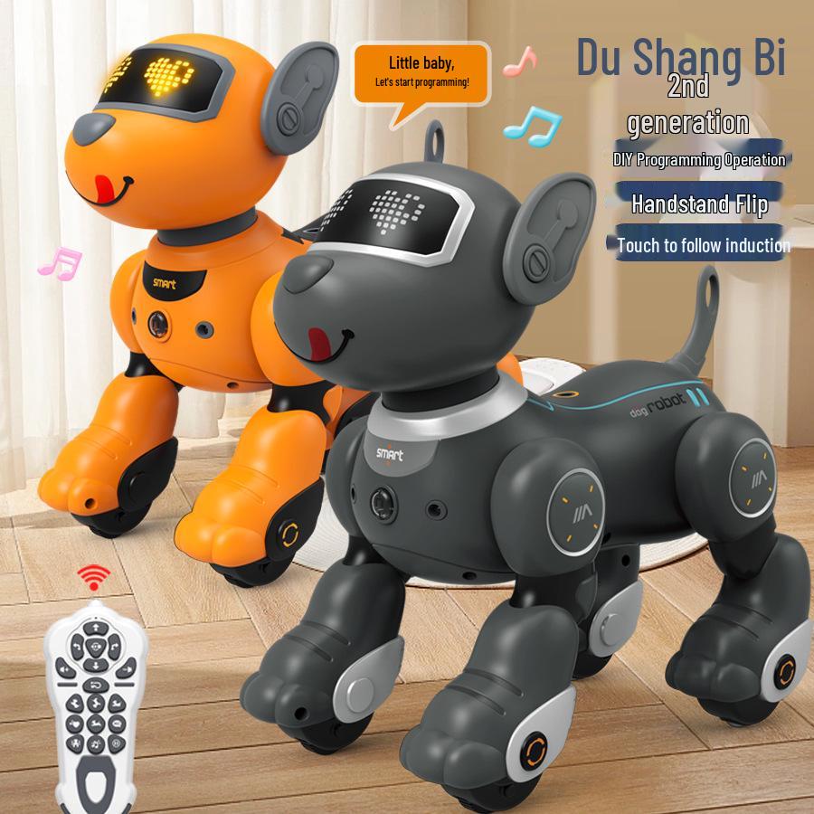 Interactive Voice-Controlled Smart Robot Dog Toy for Kids