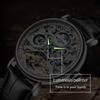 KINYUED J078 Popular Men's Mechanical Watches High Quality Leather Band Life Waterproof Automatic Men's Watch