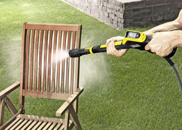 Nettoyeur haute pression karcher k 5 premium smart control flex home, 145 bars, connecté, brosse terrasse, enrouleur