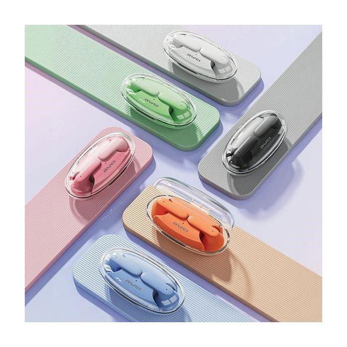 Oreillette bluetooth Awei - AWE000179 - Ãcouteurs Ãcouteurs Bluetooth 5.3 T85 ENC TWS Bleus