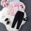 Kids Casual Long-Sleeve Set, Comfortable Daily Wear Outfits
