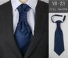 Men'S Tie, Wedding Groom Dinner Meeting Suit Gentleman'S Dress British Burgundy Silk Hong Kong Knot