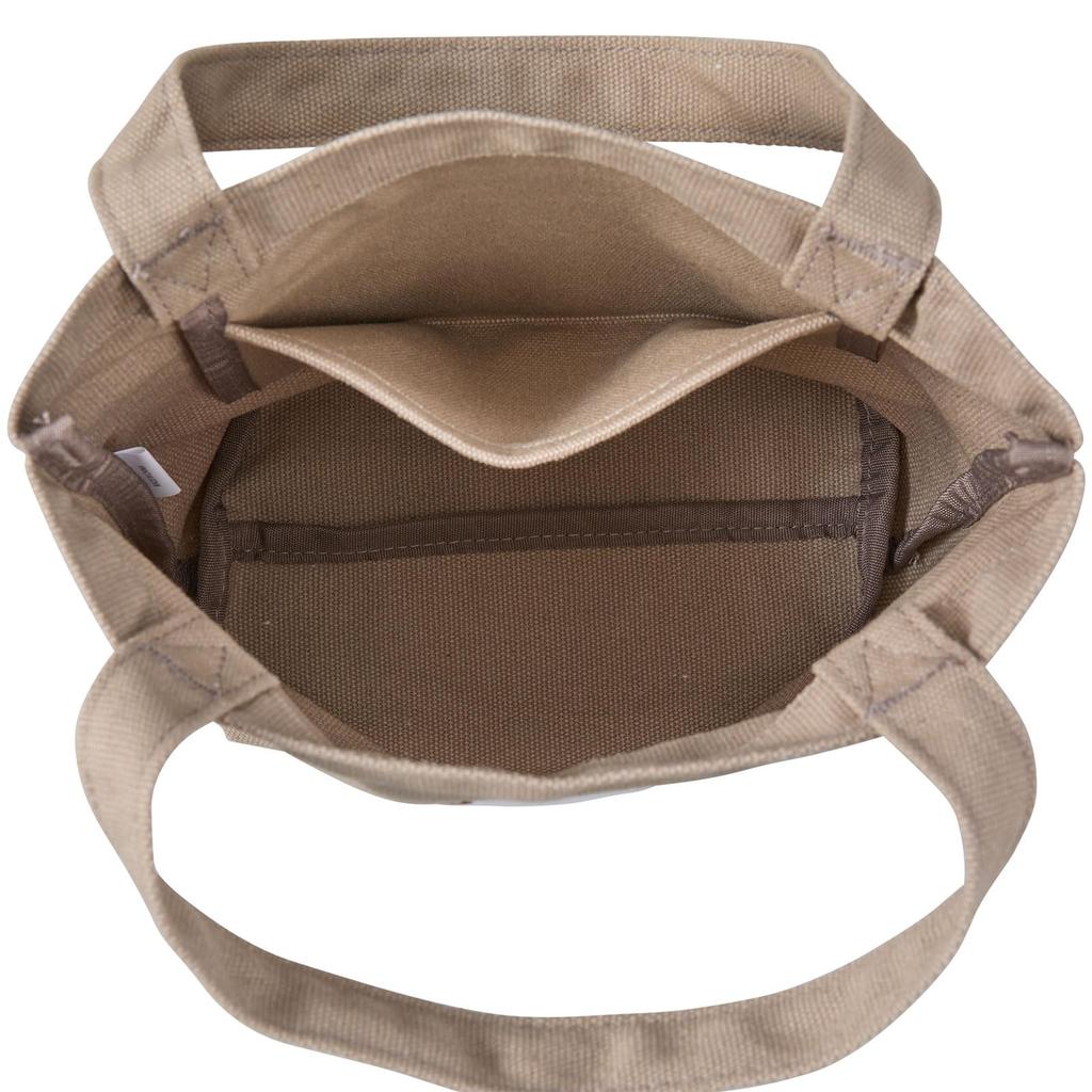 Mini Miffy Tote Bag B313. Greige Miffy Face