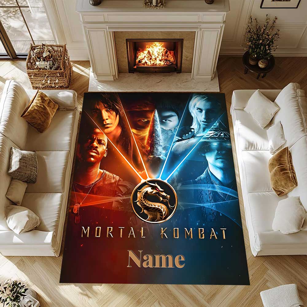 Warner Bros. Film (19) Personalizza il tuo tappeto con nome, cuscino per sedia da ufficio, regalo per camera da letto, soggiorno di casa.