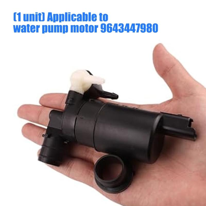ABS Windshield Washer Pump For 106 207 208 307 Easy DIY Installation and Efficient Cleaning In All Weather Conditions 9643447980