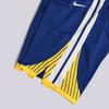 Nike NBA Color Block Logo Print Basketball Shorts AU Player Edition Golden State Warriors Men Shorts Blue 866383-495