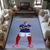 Mbappe 211 Customized Name Floor Mat Perfect for Living Rooms Outdoor Study Room Dormitory Antislip Carpet Decorate Offices Best for Christmas