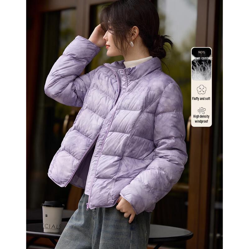 

XWI Women s New Chinese Style Ink Wash Down Jacket M