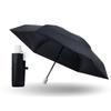 Miracle Tech Protection Folding Umbrella Automatic Parasol Light Heat UV Suitable for Sunny and Rainy Days 30330 Black [Moonbat] One-Touch -
