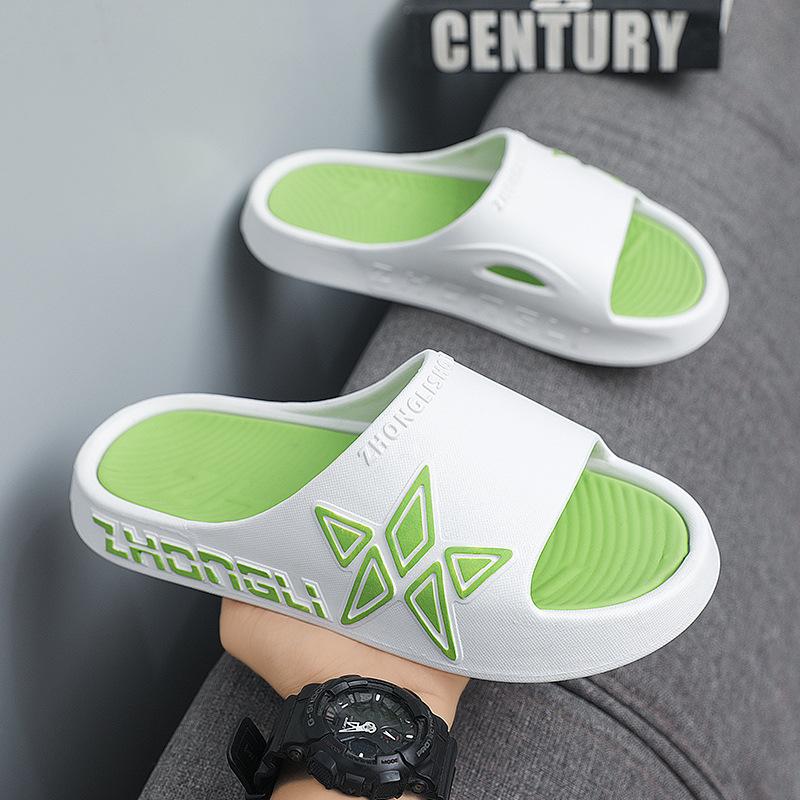 Slippers male students wear thick-soled sandals in summer men's non-slip and wear-resistant outdoor sports beach going out