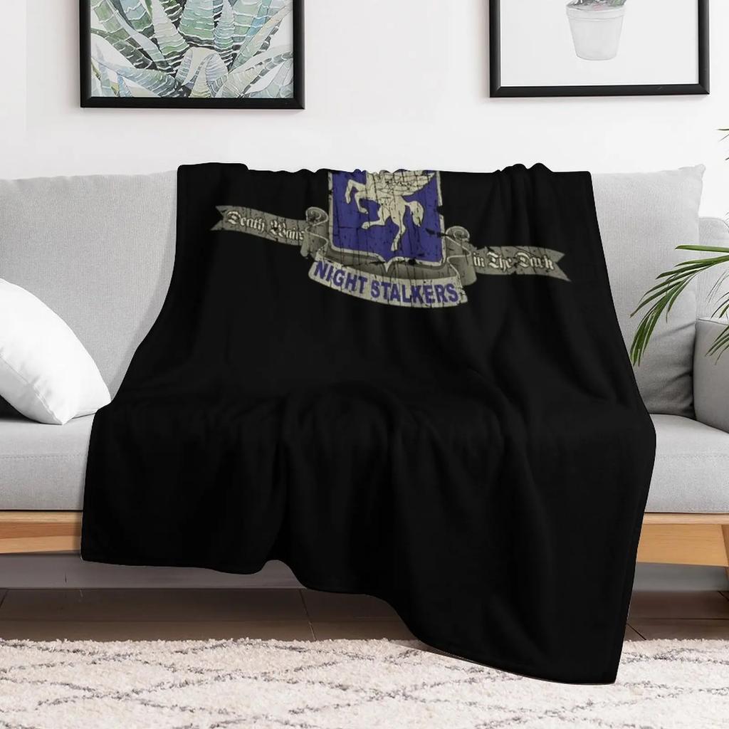 Nght Stlkrs Dth Wts n Th Drk 1981 Throw Blanket Versatile Cozy Throw Blanket for All Occasions