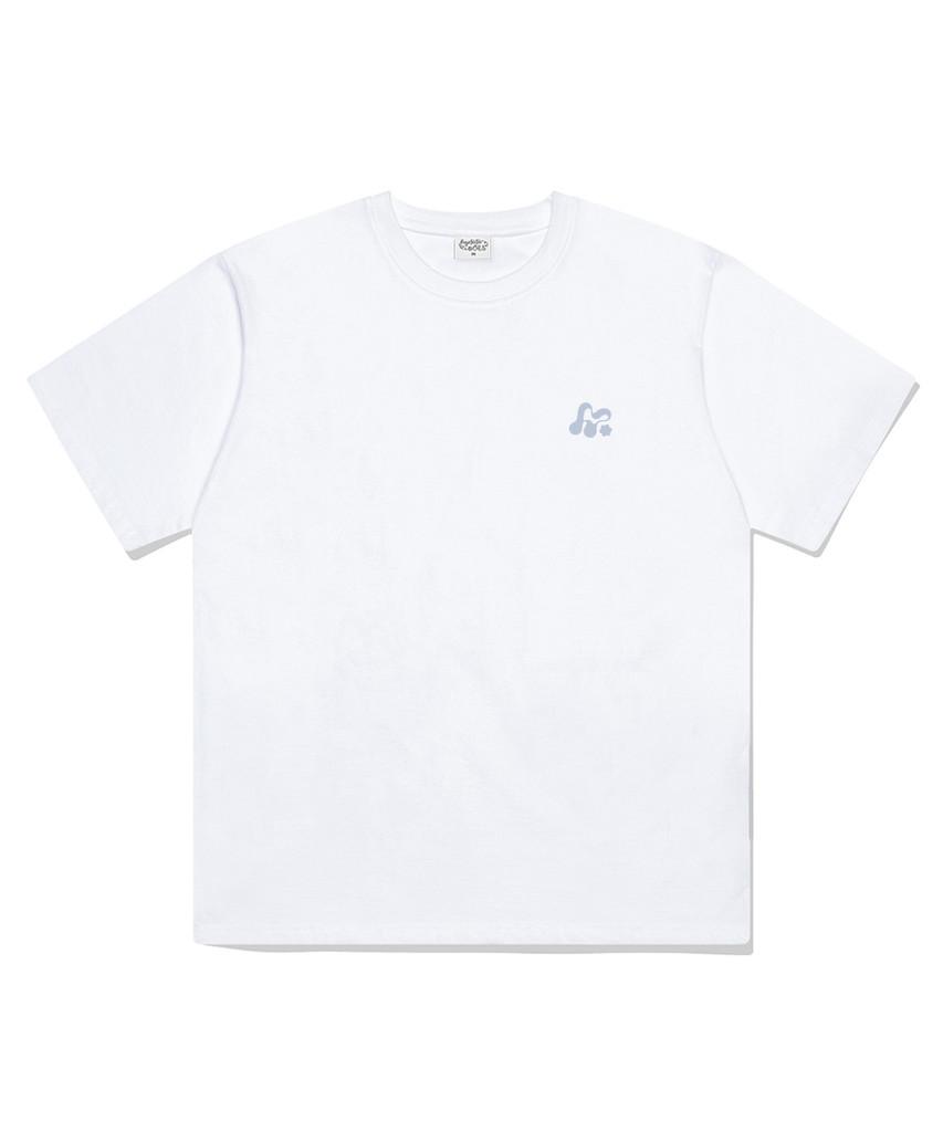 Deomopeuhauseu Morf Small Symbol Oversized Short Sleeve T-Shirt Black