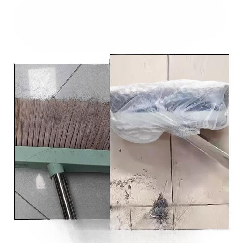 One-time Sweeping Brush Cover Dust Removal Cover Electrostatic Dust Removal Lazy Mop No-wash Dry Cloth for Removing Hair