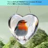 The Love Bird Pendant is made of acrylic and is the best decora for home and courtyard decora. It is a Valentine's Day gift