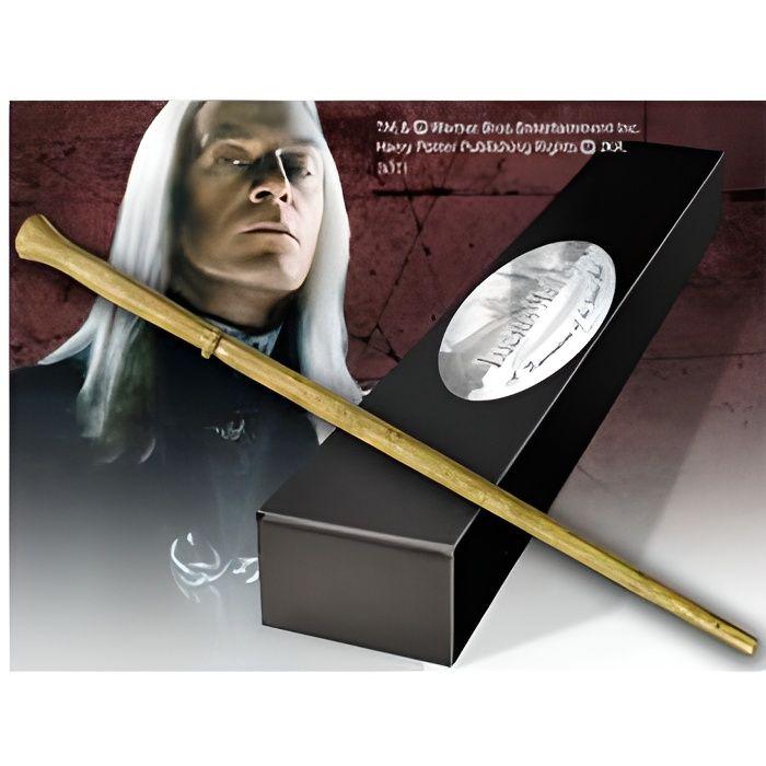 Baguette de Lucius Malfoy - Harry Potter - Réplique en résine peinte à la main