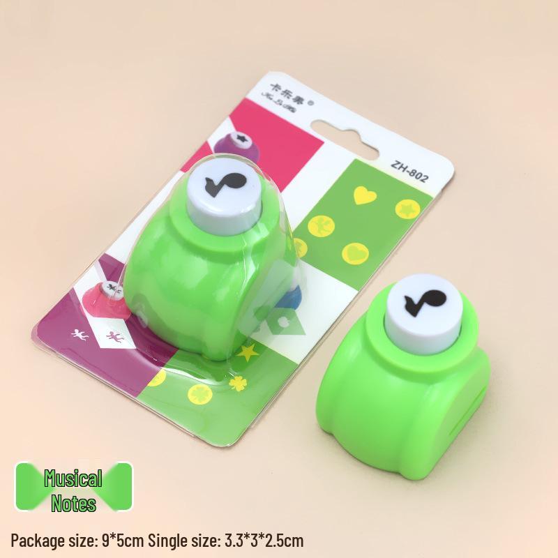 Novelty Puncher for DIY Photo Albums - Handmade Children's Embosser & Creative Student Stationery