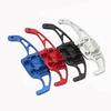 Car Steering Wheel Paddles, for Passat B6 B7 CC 2011-2015 Aluminum Paddle Car Steering Wheel Extension Shifters Red
