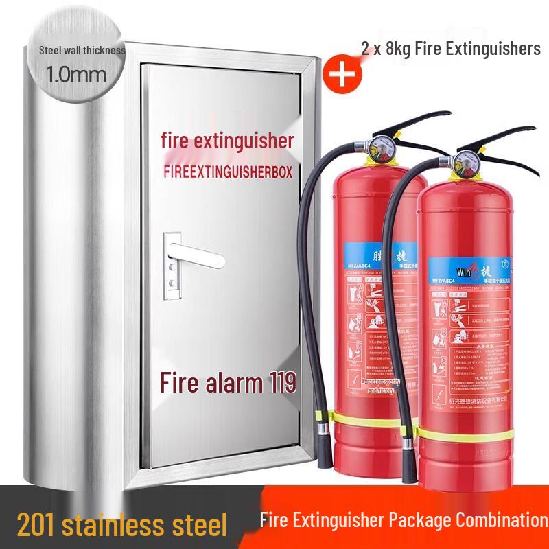 Arc Stainless Steel Fire Extinguisher Cabinet 1