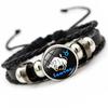 Horoscope Bead 12 Zodiac Twelve Constellation Jewelry Bracelet Couple Bracelet Fashion Accessories