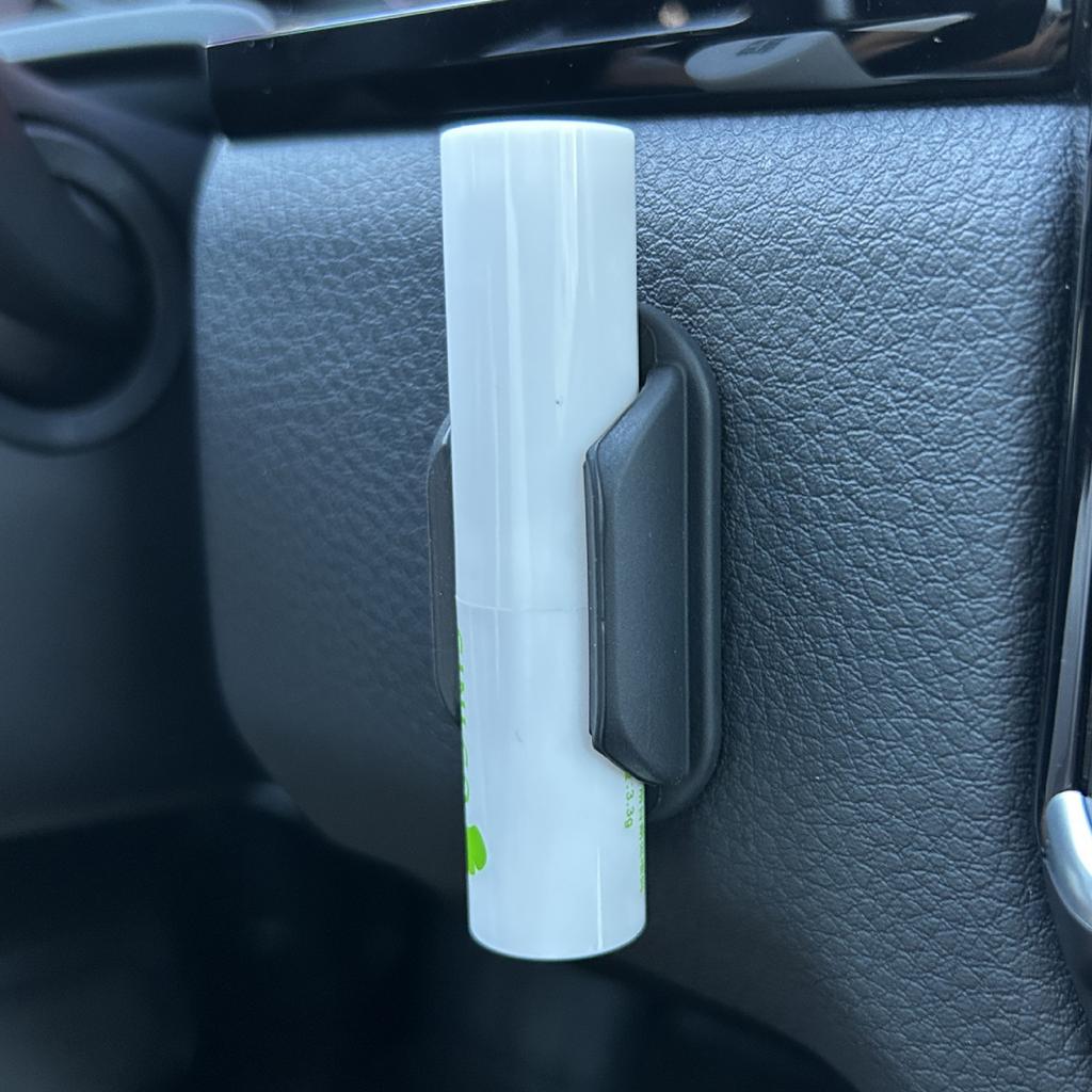 Car Lip Balm Holder Silicone Holder for Chapstick Car Essentials Upright Chapstick Holder Lip Balm Holder for Women Girl