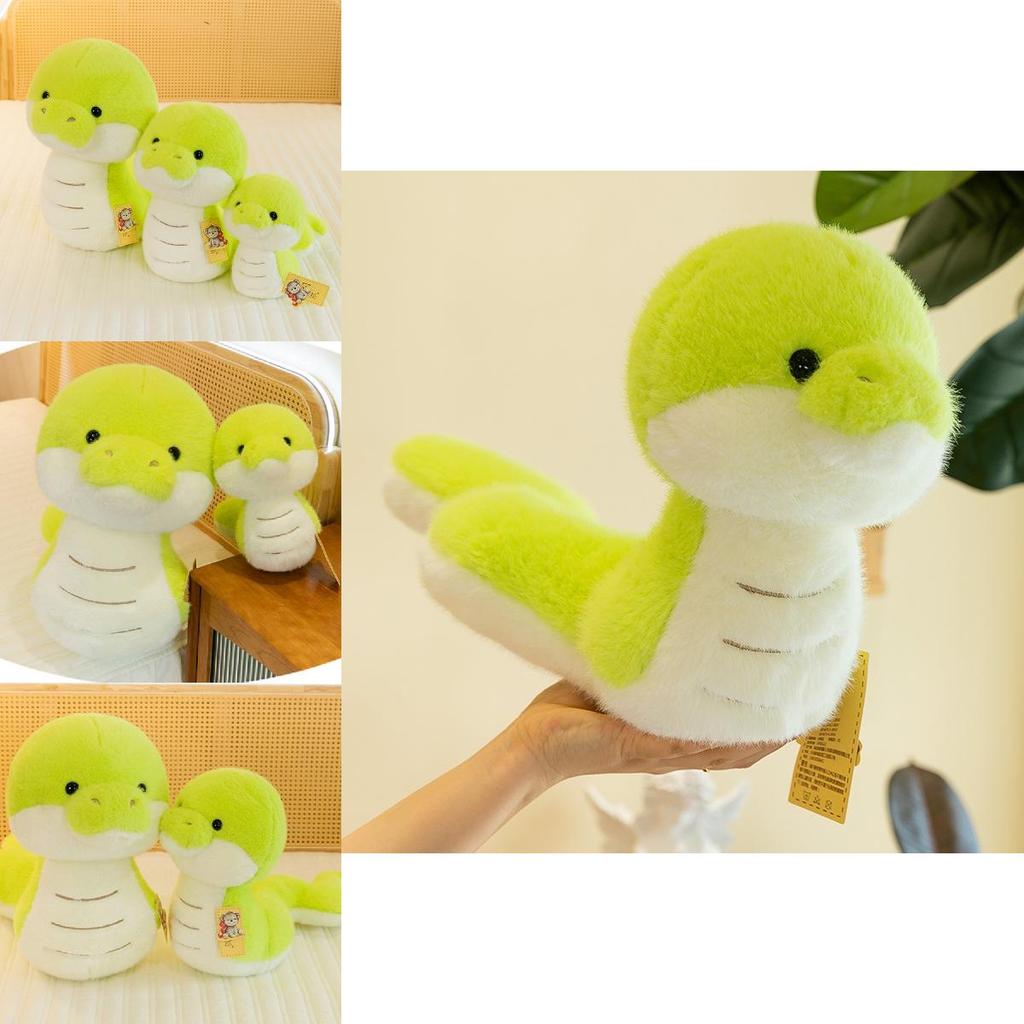 Adorable Plush Green Snake Doll Cotton Stuffed Animal Soft Cuddly Toy 100cm