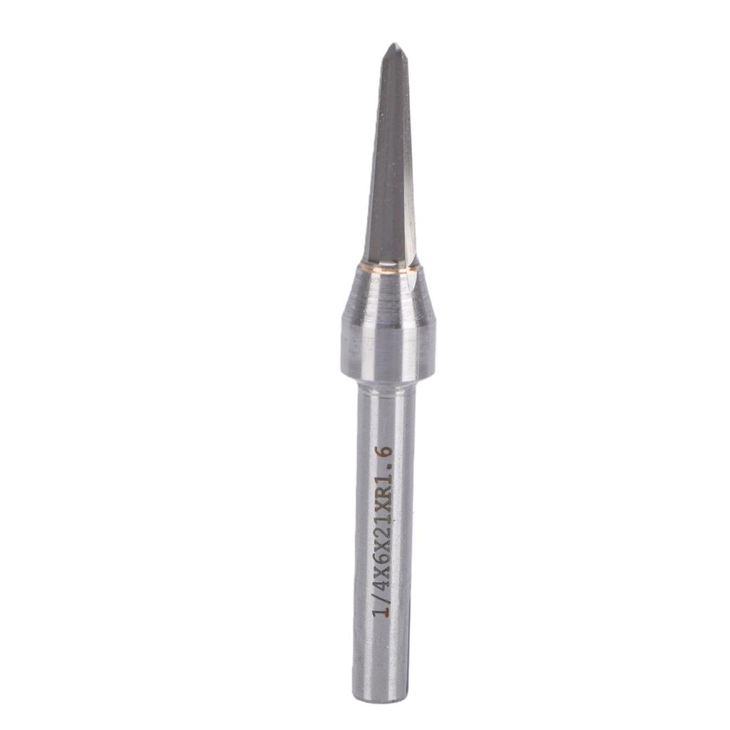 V Groove CNC Milling Cutter Woodworking Wood Bending Plywood Cutting Smooth Grooving Rounded Bottom Router Bit