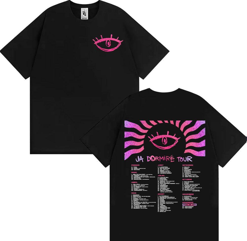 

The Smoke and Sleep Tour 2026 New Album Tshirt for Men Women Retro Gothic High Street Casual Tshirt Round Neck Cotton Tshirt S