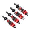 4Pcs RC Shock Absorber Aluminum Alloy Lightweight 1 10 Remote Control Cars RC Shock Damper 70mm Red