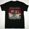 Status Quo Band Black Cotton Shirt sIZE S To 4XL Unisex T-Shirt