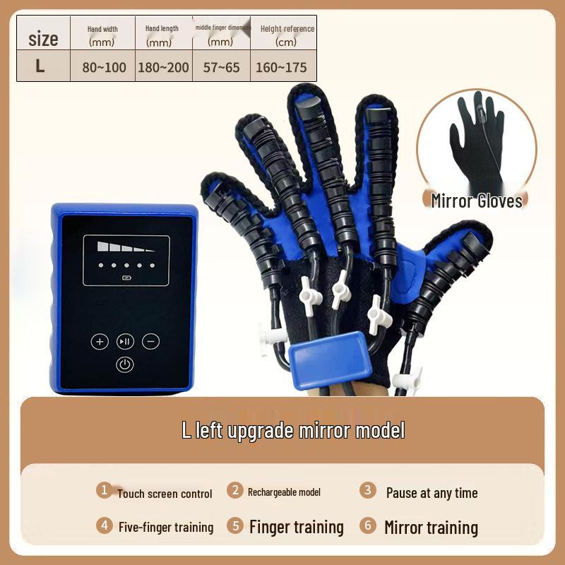 Portable Wireless Rehabilitation Gloves and Hand Massager for Stroke Recovery