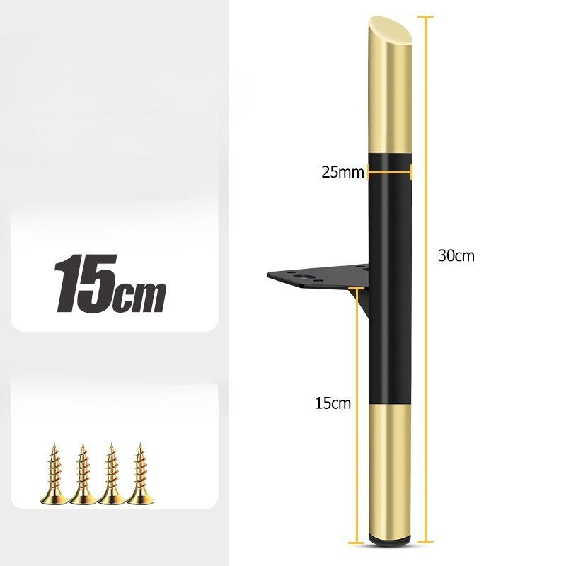 4pcs Metal Thicken Bathroom Sofa Coffee Table Cabinet TV Cabinet Table Edge Support Legs Furniture Support Legs Hardware Feet