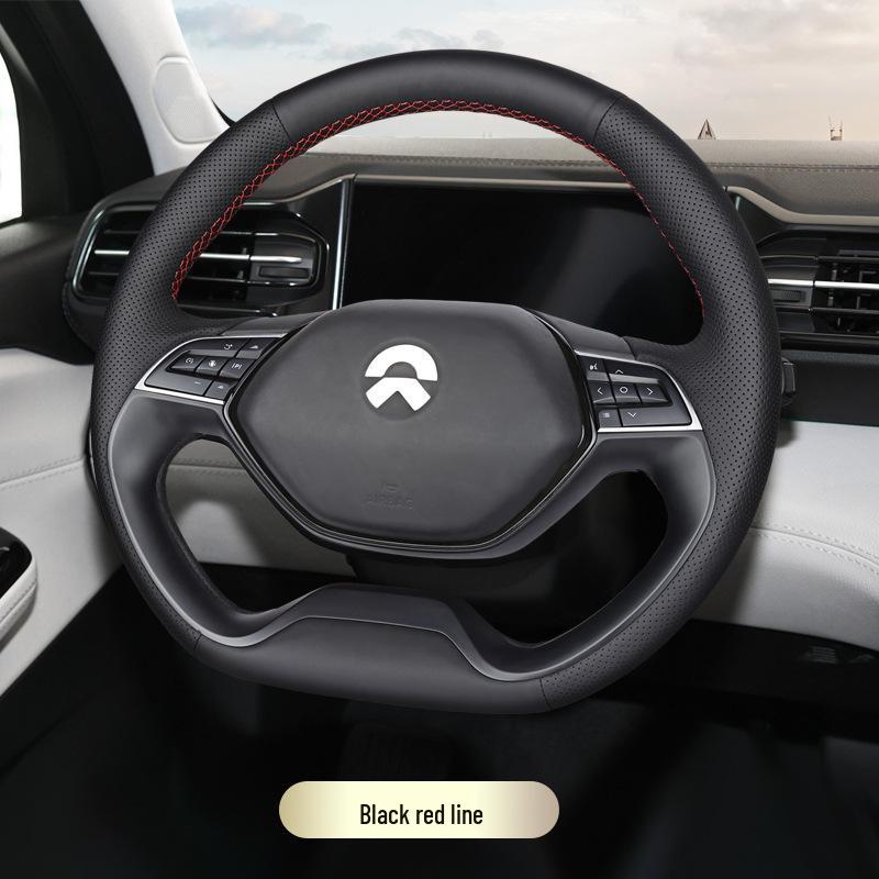 

Nio Genuine Leather Hand-Stitched Steering Wheel Cover for ES6/ES8/ET5 Please specify model: year and configuration