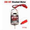 9IMOD RC Brushed Motor 370-31T/380-38T/390-28T Waterproof JST/Point Plug Stainless Steel High Torque For 1/18 1/16 RC Crawler